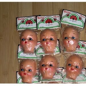 Darice Doll Heads set of 6